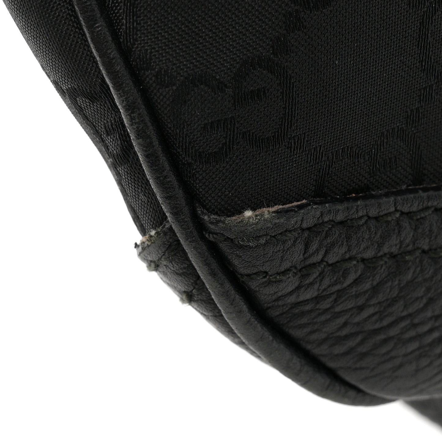 Nylon Monogram Large Princy Hobo Black