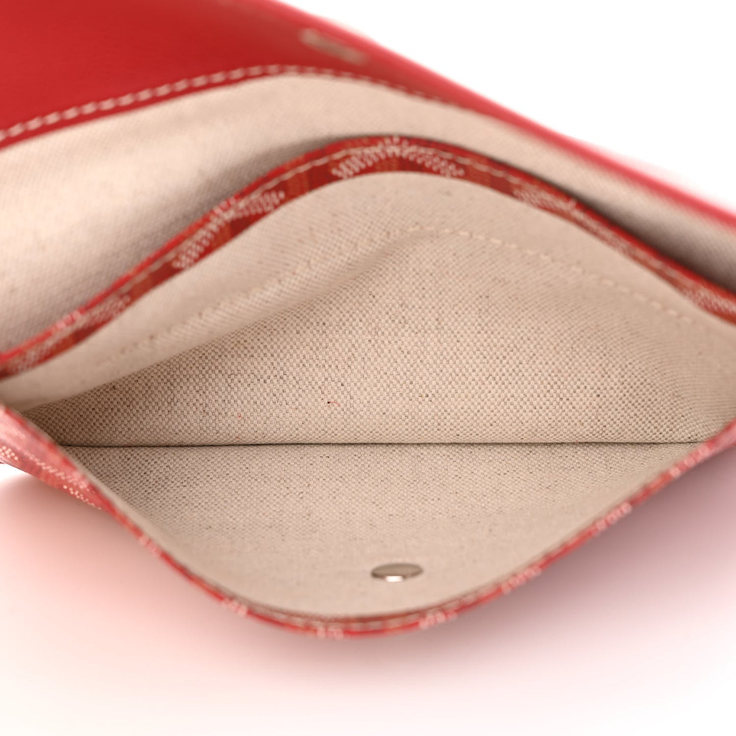 Goyardine Reversible Anjou PM Red