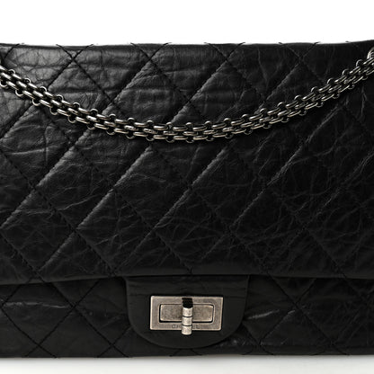 Chanel Aged Calfskin Quilted 2.55 Reissue 227 Flap Black 8 of 10