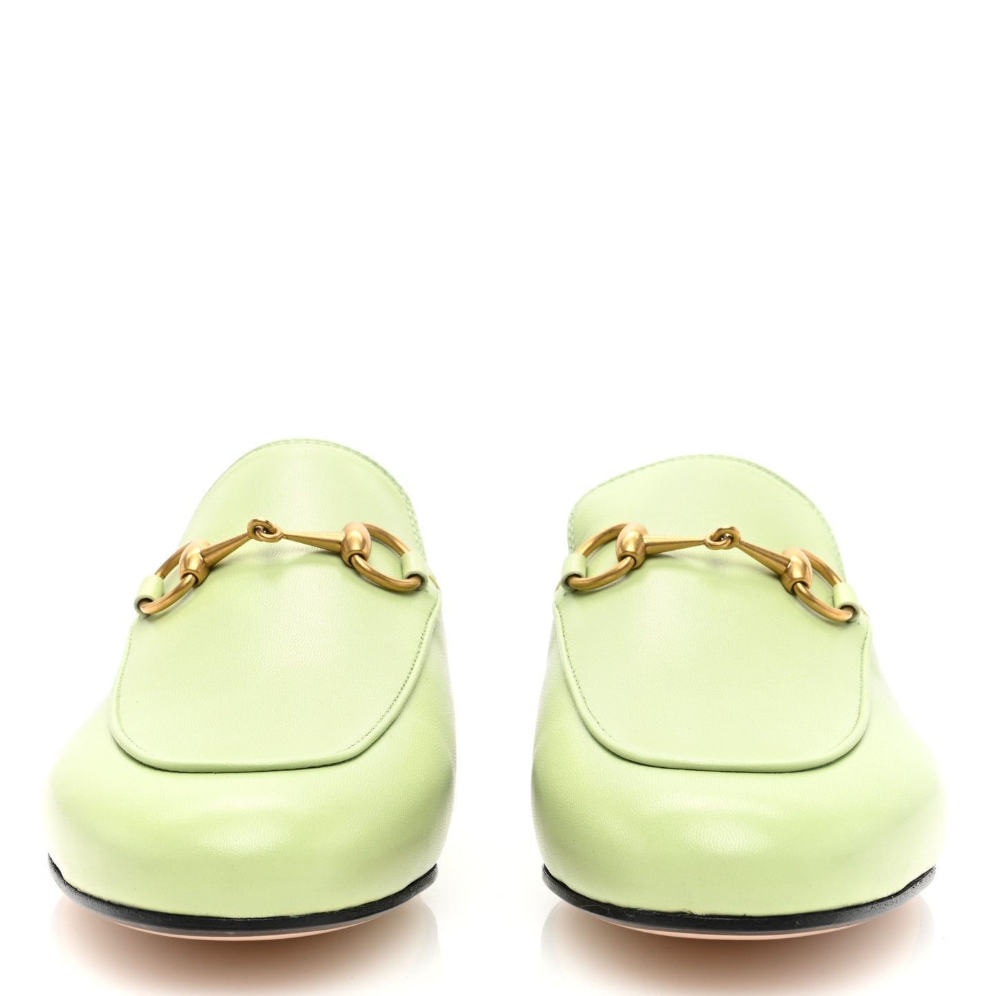 Malaga Kid Womens Princetown Slippers 37 Pistachio Green