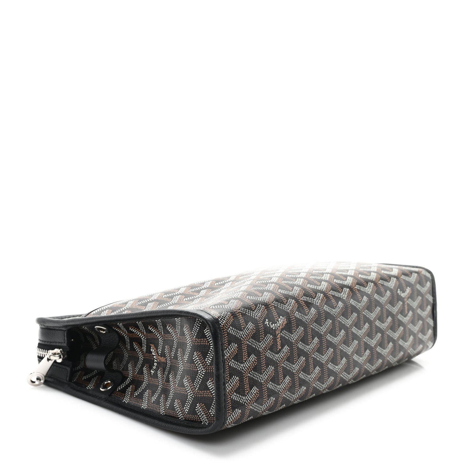 Goyard Goyardine Jouvence GM Toiletry Pouch Black 4 of 7
