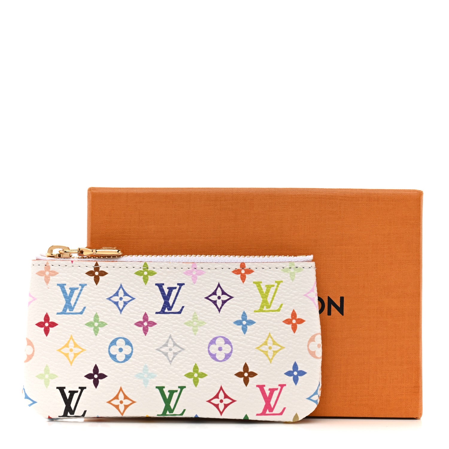 Louis Vuitton LV X TM Monogram Multicolor Key Pouch White 7 of 7