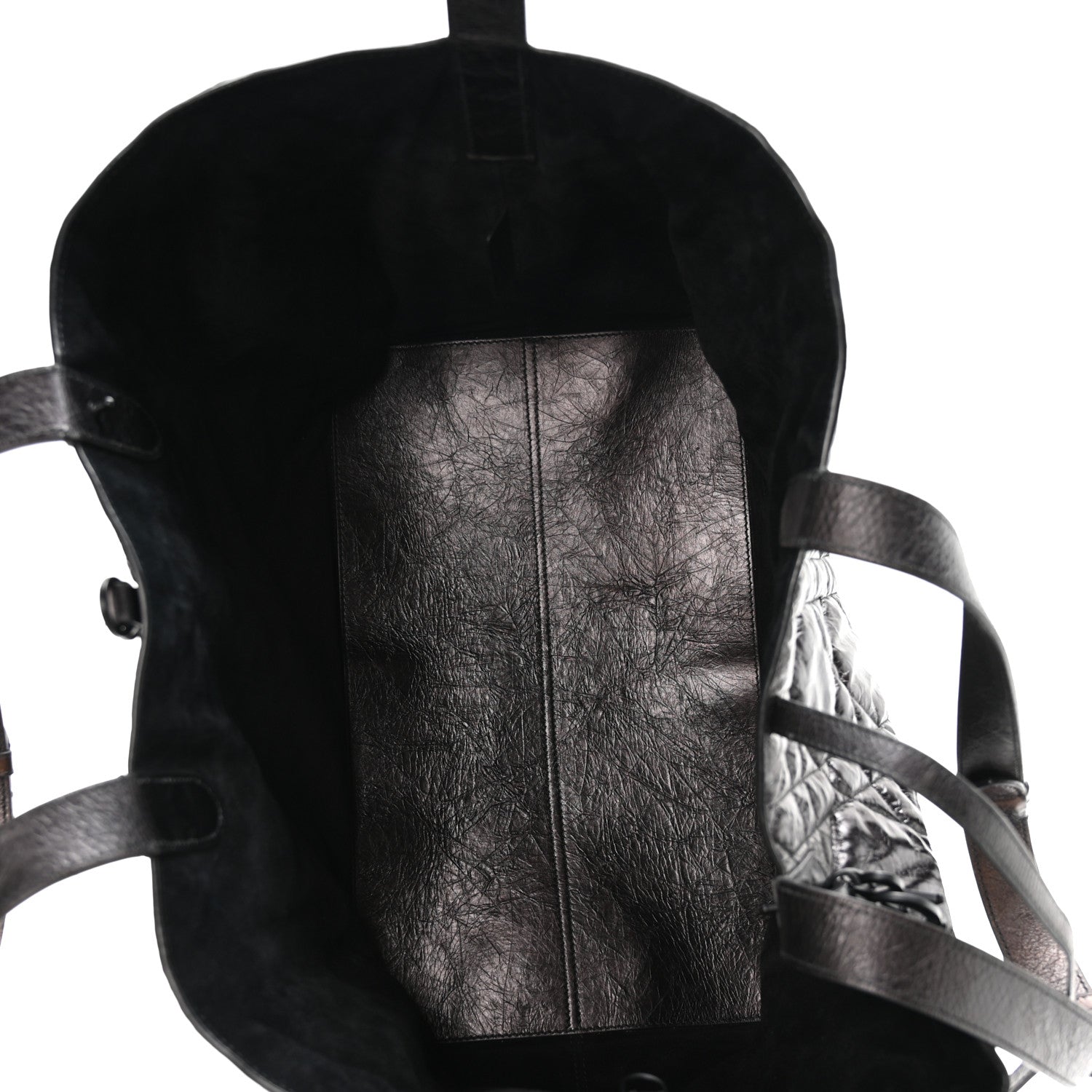 Christian Dior Crinkled Calfskin Macrocannage Large Toujours Black 5 of 10