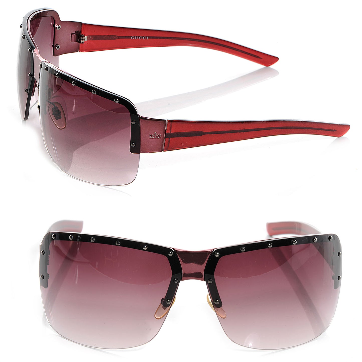 Studded Sunglasses 1819/S Red
