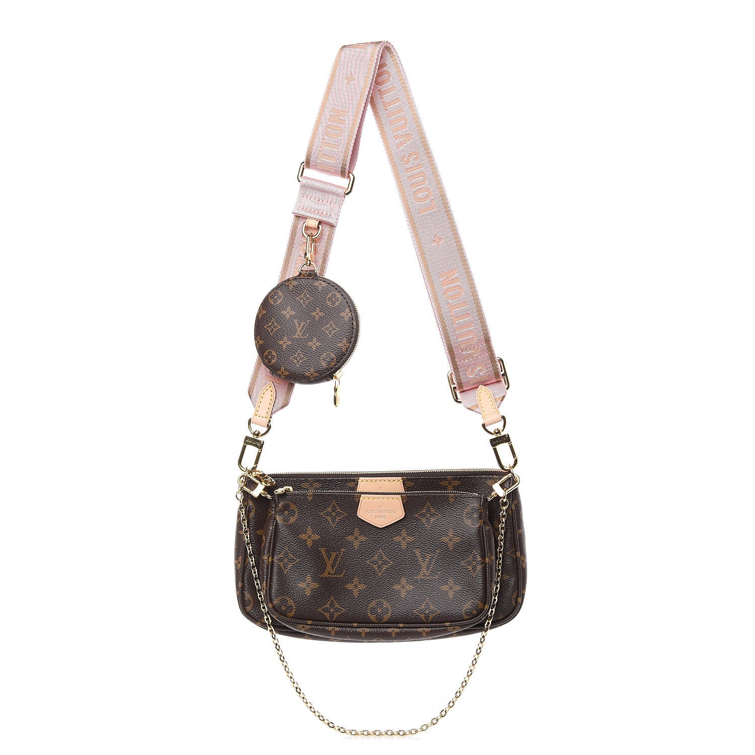 Louis Vuitton Monogram Multi Pochette Accessories Rose Clair 1 of 12
