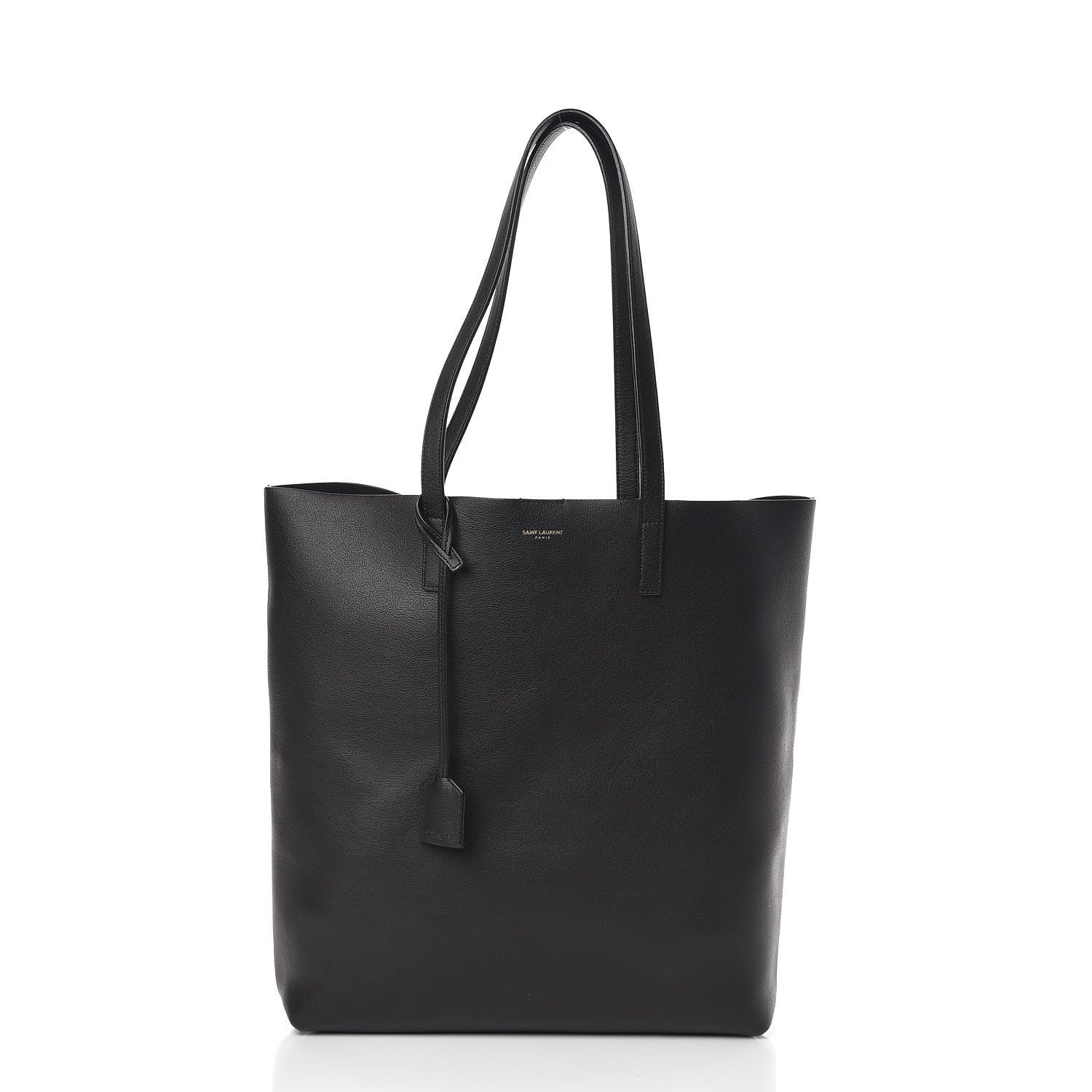 Saint Laurent Calfskin Medium Shopping Tote Black 2 of 11