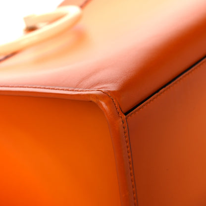 Fendi Vitello King Tamponato Plexiglass Medium Fendi Sunshine Shopper Tote Clementine 10 of 18