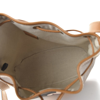 Gucci X DISNEY Mini Vintage GG Supreme Monogram Bucket Bag Beige Vintage Sun Oil 5 of 10