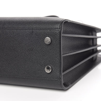 Saint Laurent Grained Calfskin Baby Sac De Jour Black 6 of 9
