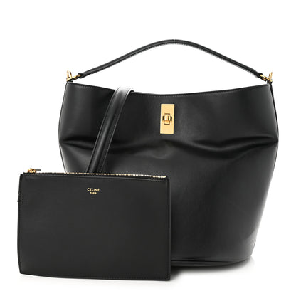 Celine Smooth Calfskin Bucket 16 Bag Black 1 of 11