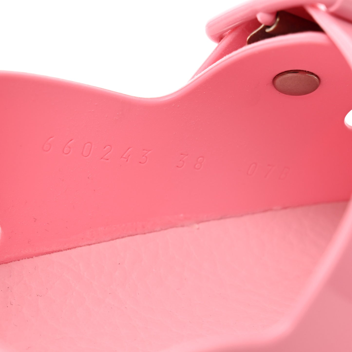 Rubber Mini Double G Womens Isla Dad Sandals 38 Wild Rose