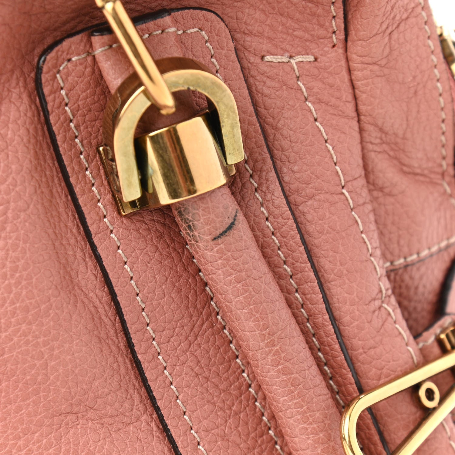 Chloe Calfskin Large Paraty Lychee 9 of 14