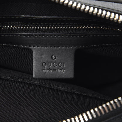 Gucci Soft GG Supreme Monogram Web Belt Bag Black Grey 6 of 9