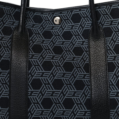 Hermes Toile SO H Vache Country Garden Party 36 MM Black 7 of 11