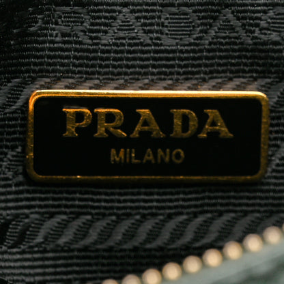 Prada Saffiano Lux Re-Edition 2005 Shoulder Bag Smeraldo 6 of 12