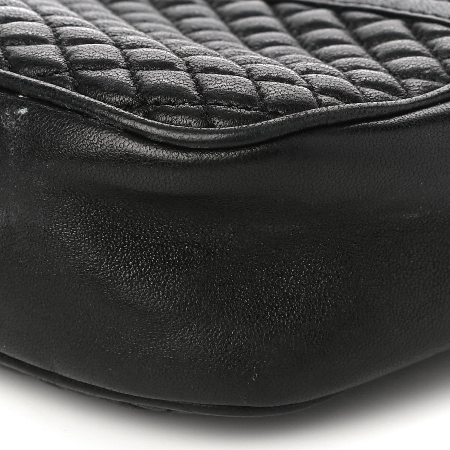 Saint Laurent Lambskin Quilted Victoire Camera Bag Black 10 of 11