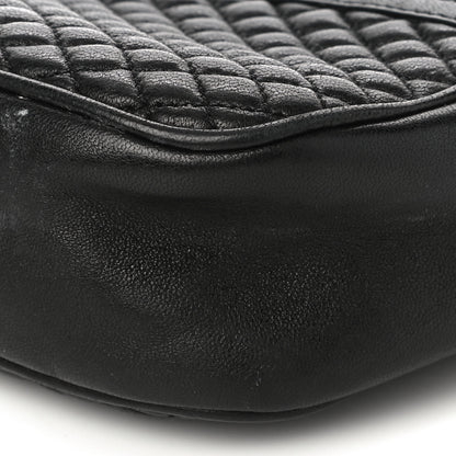Saint Laurent Lambskin Quilted Victoire Camera Bag Black 10 of 11