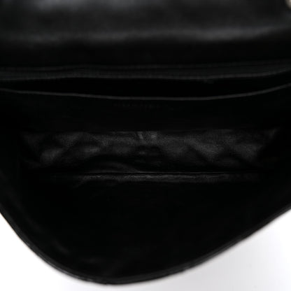 Chanel Patent Quilted Jumbo Single Flap Black 5 of 11