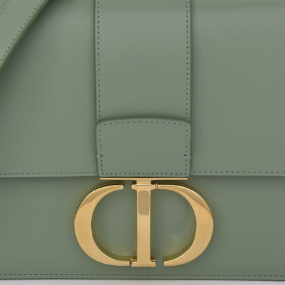 Christian Dior Smooth Calfskin 30 Montaigne Flap Bag Mint Green 9 of 9