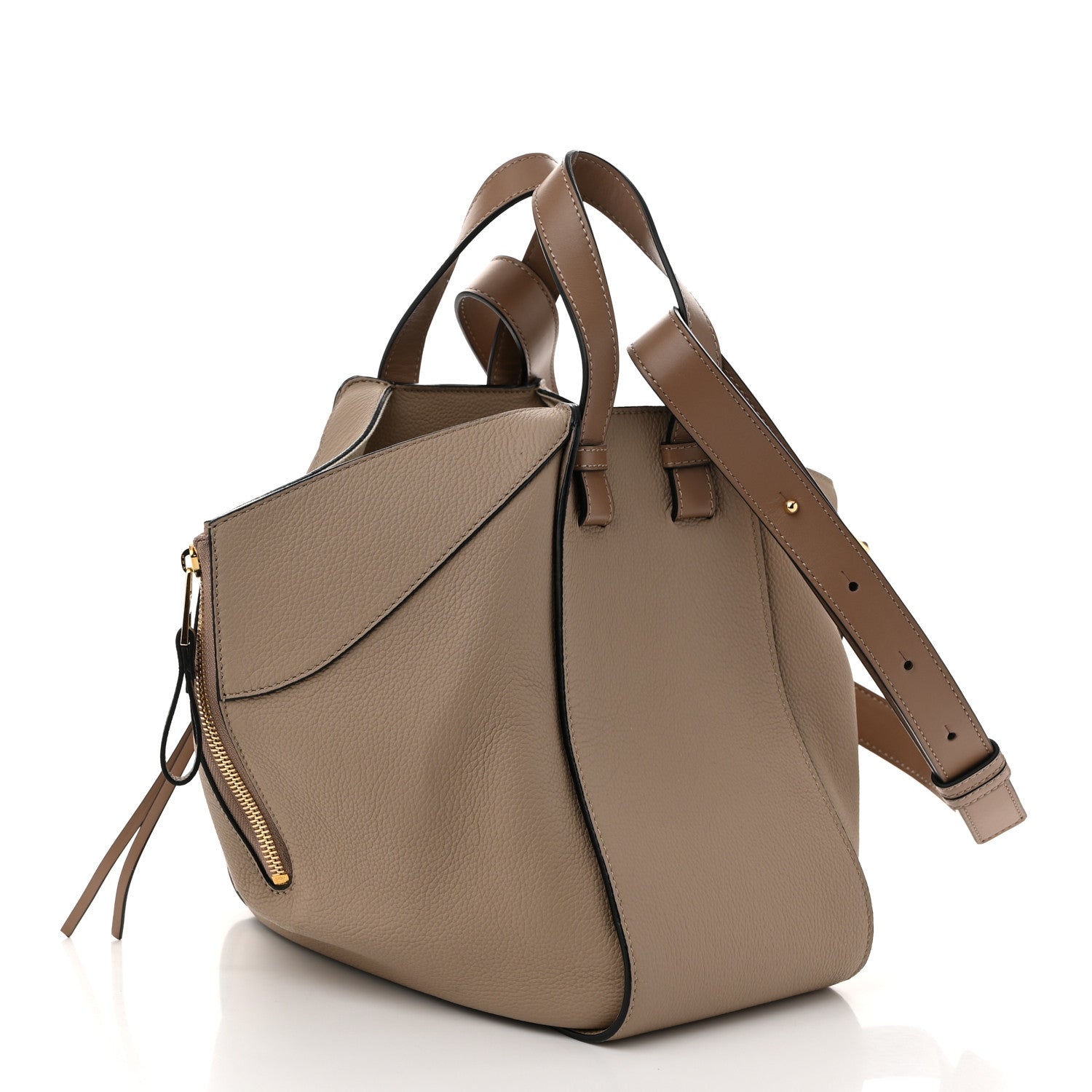 Loewe Calfskin Mini Hammock Shoulder Bag Sand Mink 3 of 11