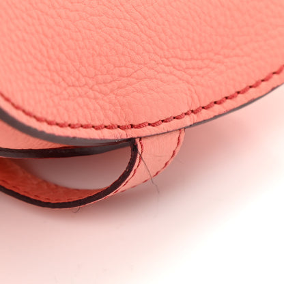 Chloe Calfskin Mini Marcie Round Crossbody Bag Coral Pop 11 of 15