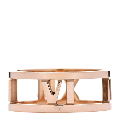 Tiffany 18K Rose Gold Atlas Open Ring 49 4.75 4 of 5
