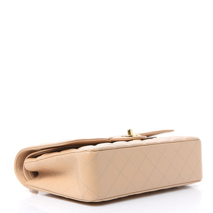 Chanel Caviar Quilted Medium Double Flap Beige Clair 4 of 11