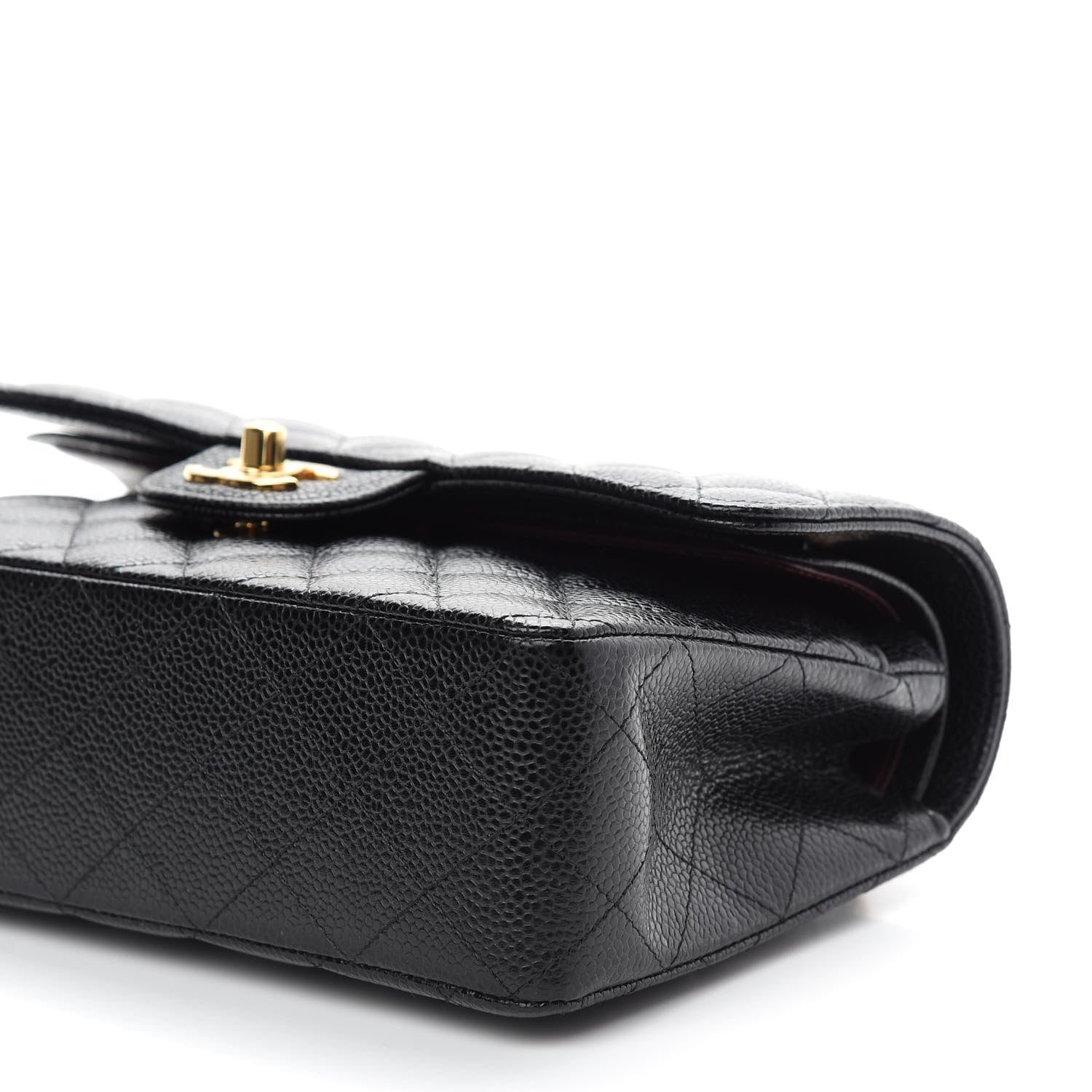 Chanel Caviar Quilted Small Double Flap Black 9 of 9