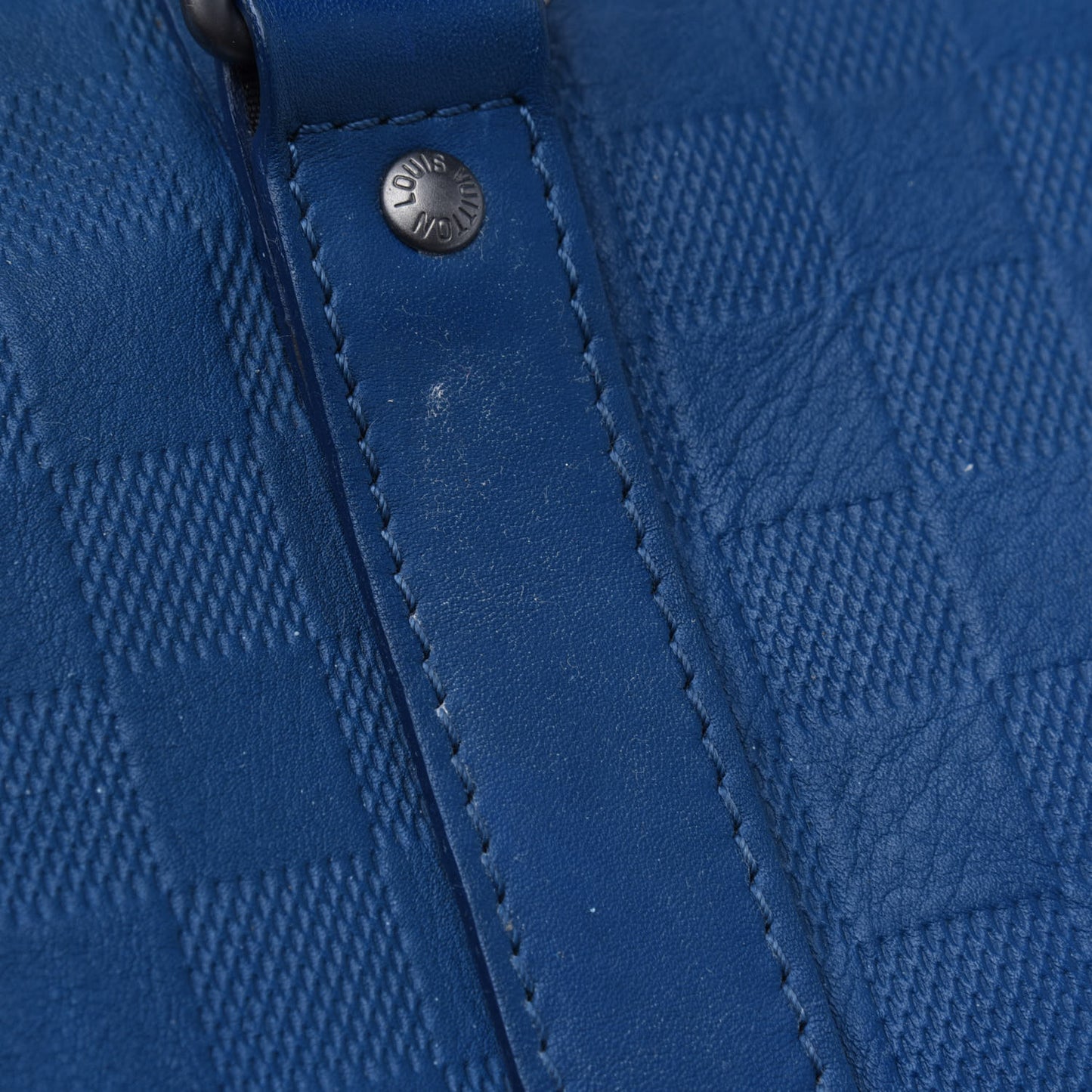 Damier Infini Keepall Bandouliere 45 Neptune