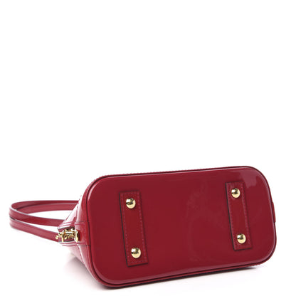 Louis Vuitton Vernis Alma BB Rose Indien 4 of 10