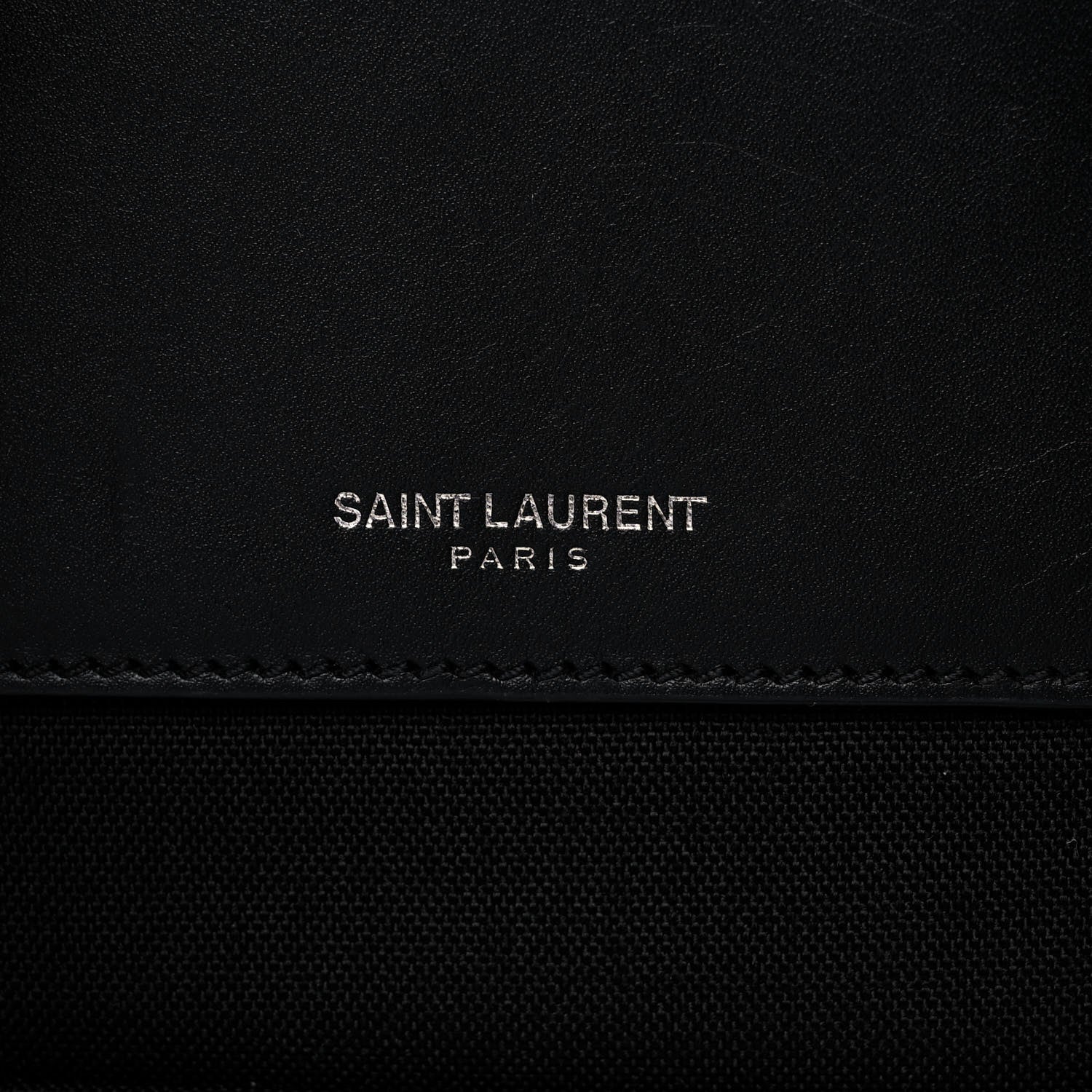 Saint Laurent Suede City Backpack Black 6 of 19