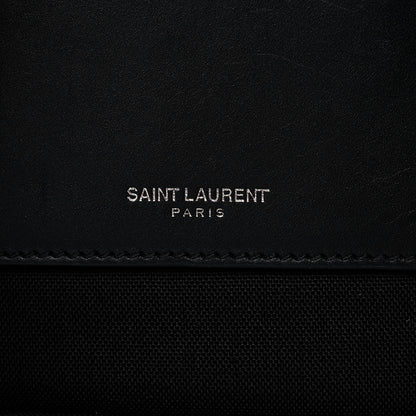 Saint Laurent Suede City Backpack Black 6 of 19