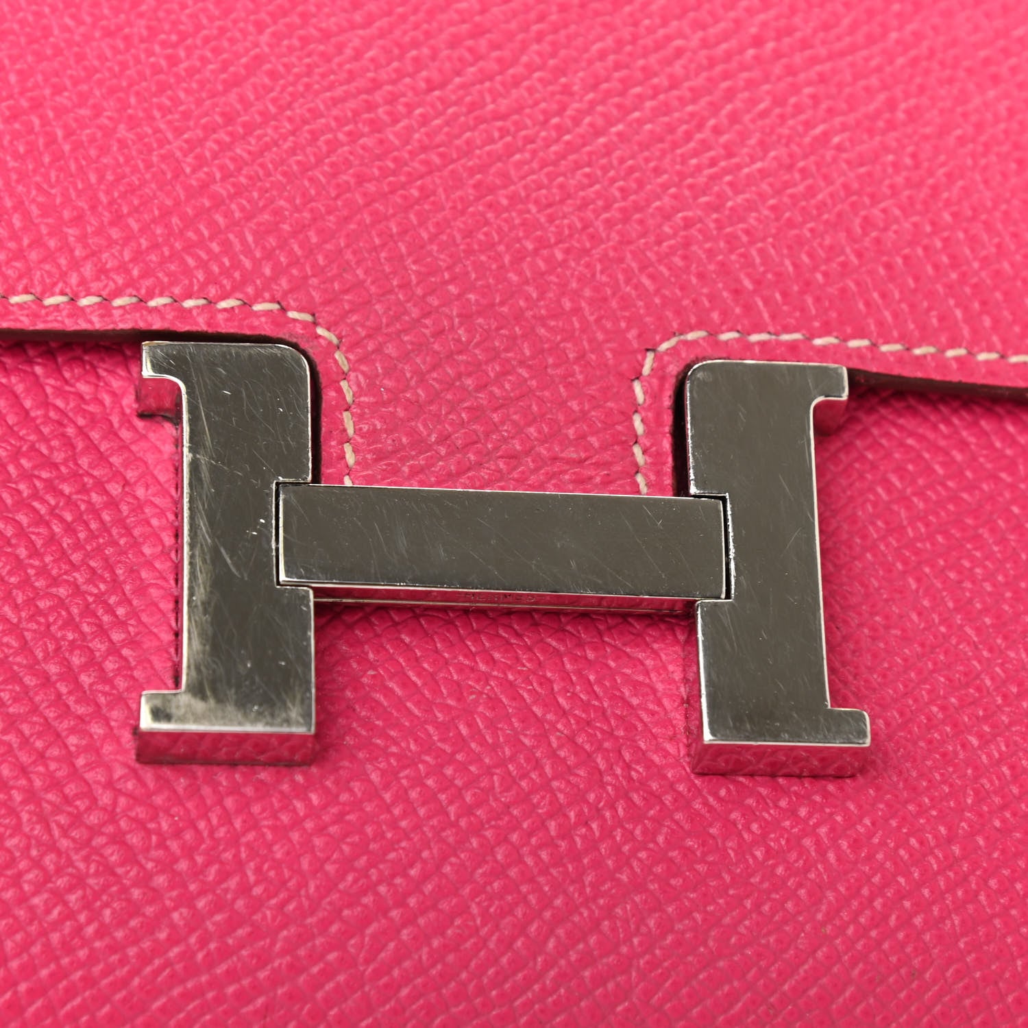 Hermes Epsom Constance Long Wallet Rose Tyrien 10 of 10