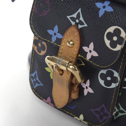 Louis Vuitton Monogram Multicolor Petit Noe Black 11 of 12