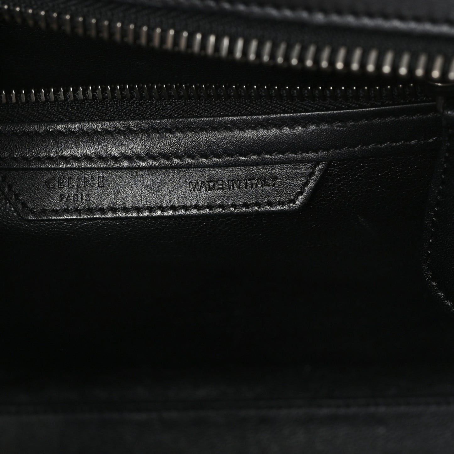 Felt Smooth Calfskin Micro Tri-Color Luggage Black Yellow