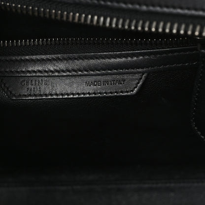Celine Felt Smooth Calfskin Micro Tri-Color Luggage Black Yellow 6 of 9