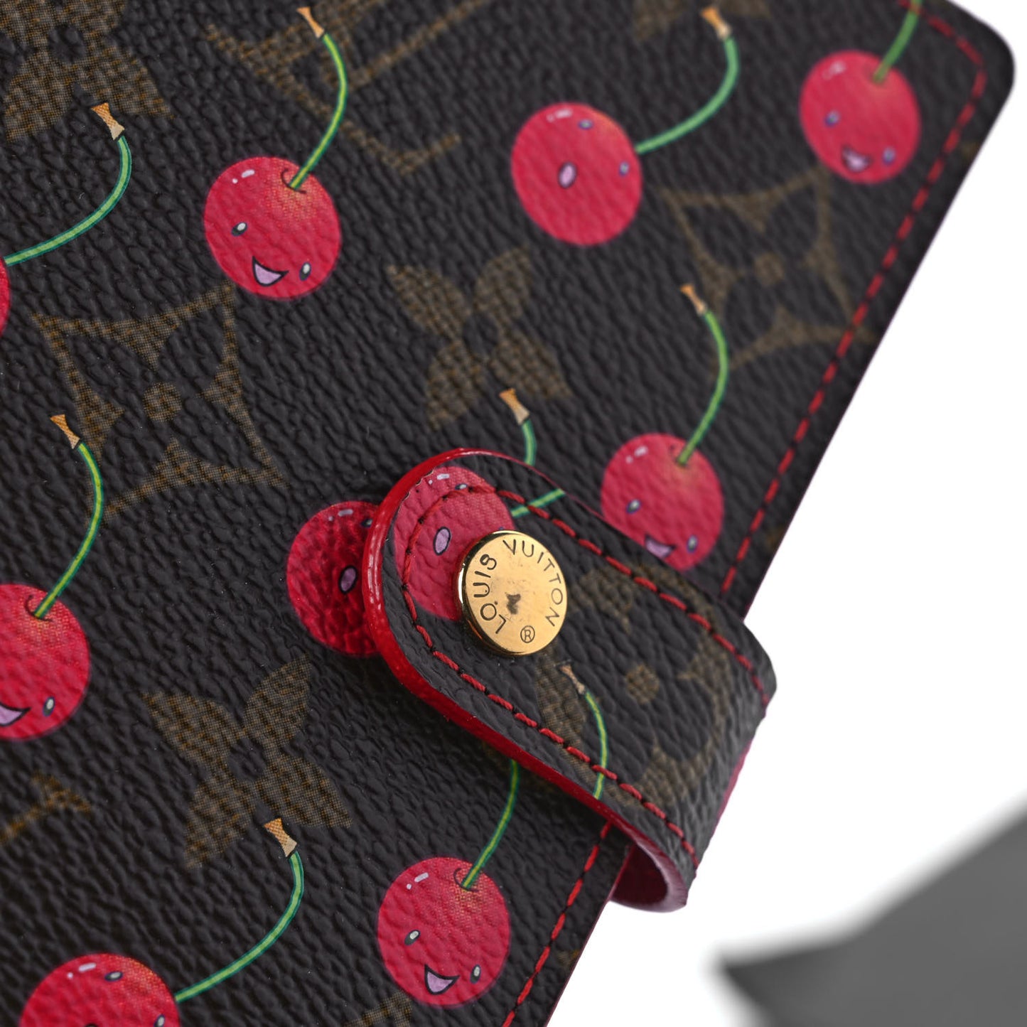 Monogram Cerises Small Ring Agenda Cover