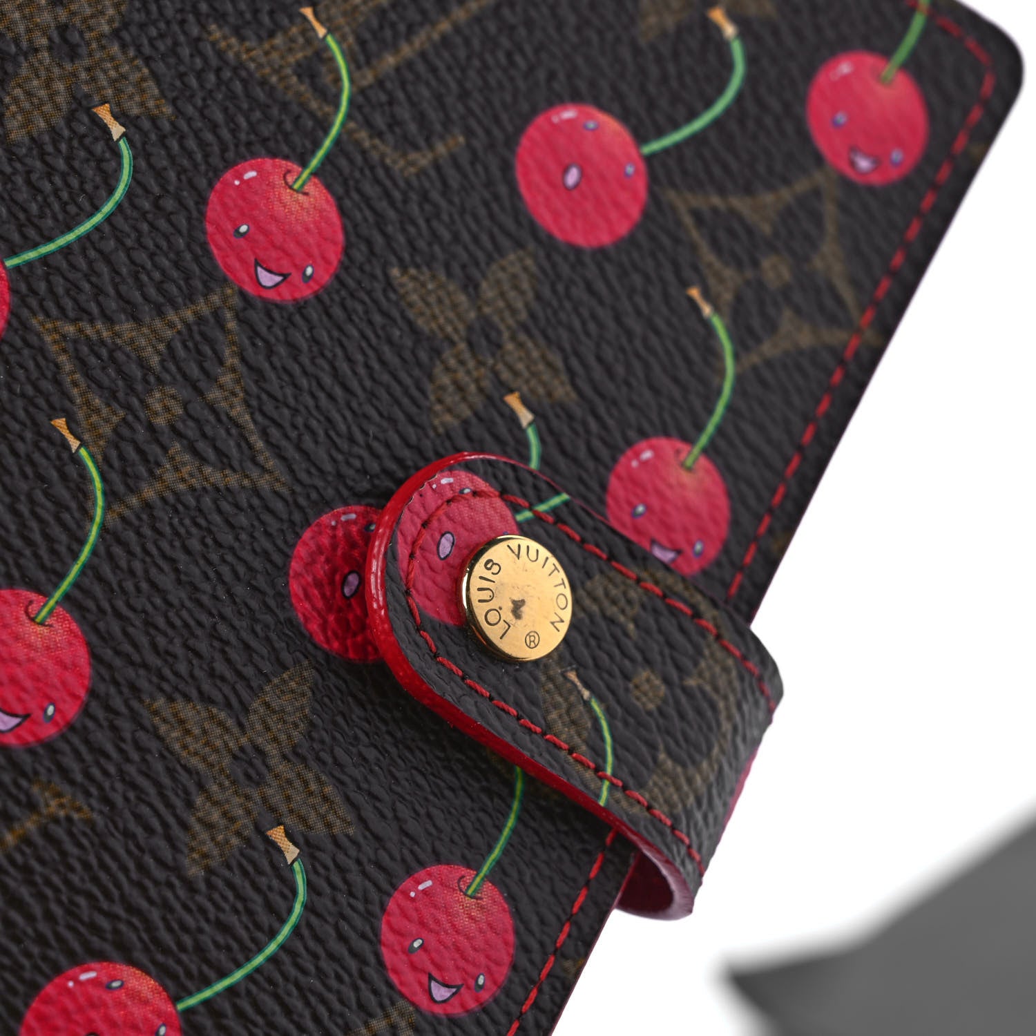 Louis Vuitton Monogram Cerises Small Ring Agenda Cover 7 of 10