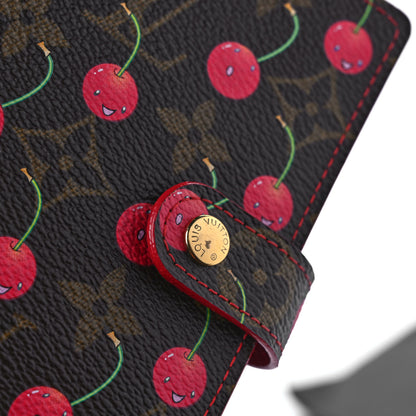 Louis Vuitton Monogram Cerises Small Ring Agenda Cover 7 of 10