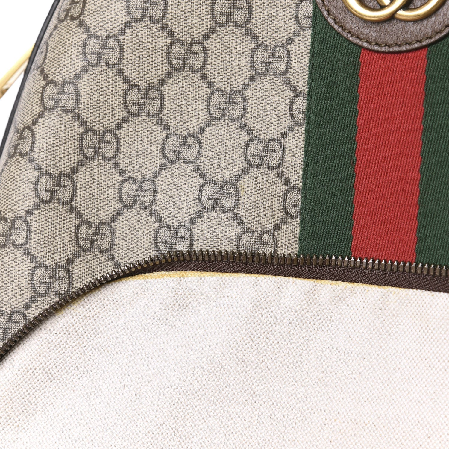 Gucci GG Supreme Monogram Medium Ophidia Day Backpack Brown 8 of 13