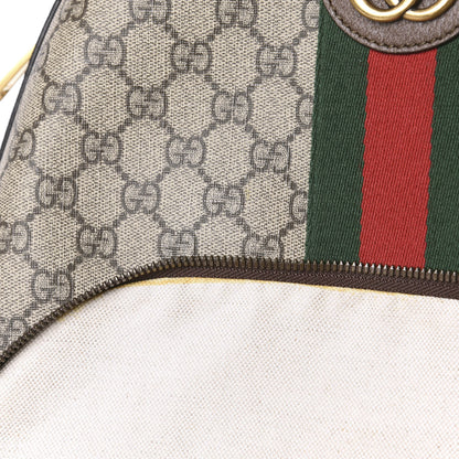 Gucci GG Supreme Monogram Medium Ophidia Day Backpack Brown 8 of 13