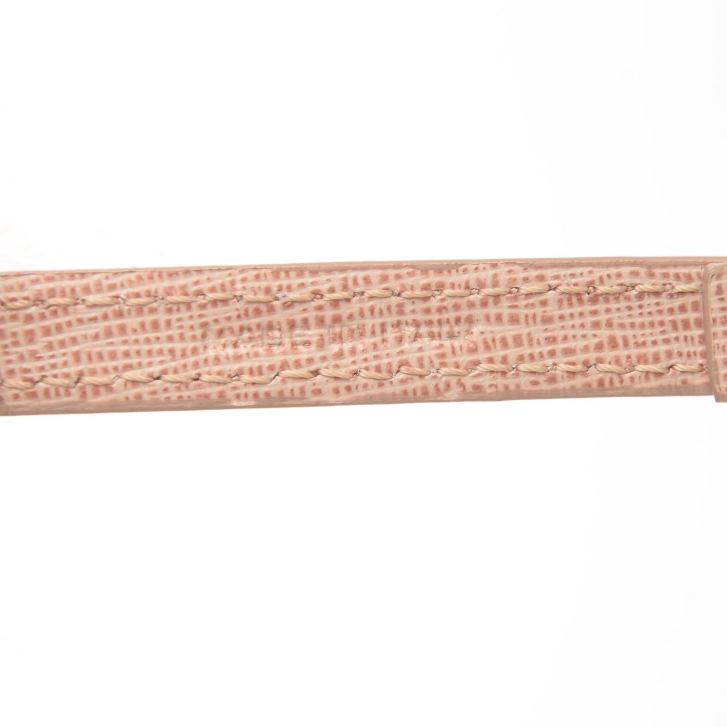 Fox Fur Vitello Elite Bi-Color Pom Pom Bag Charm Rosa Cammello Cipria