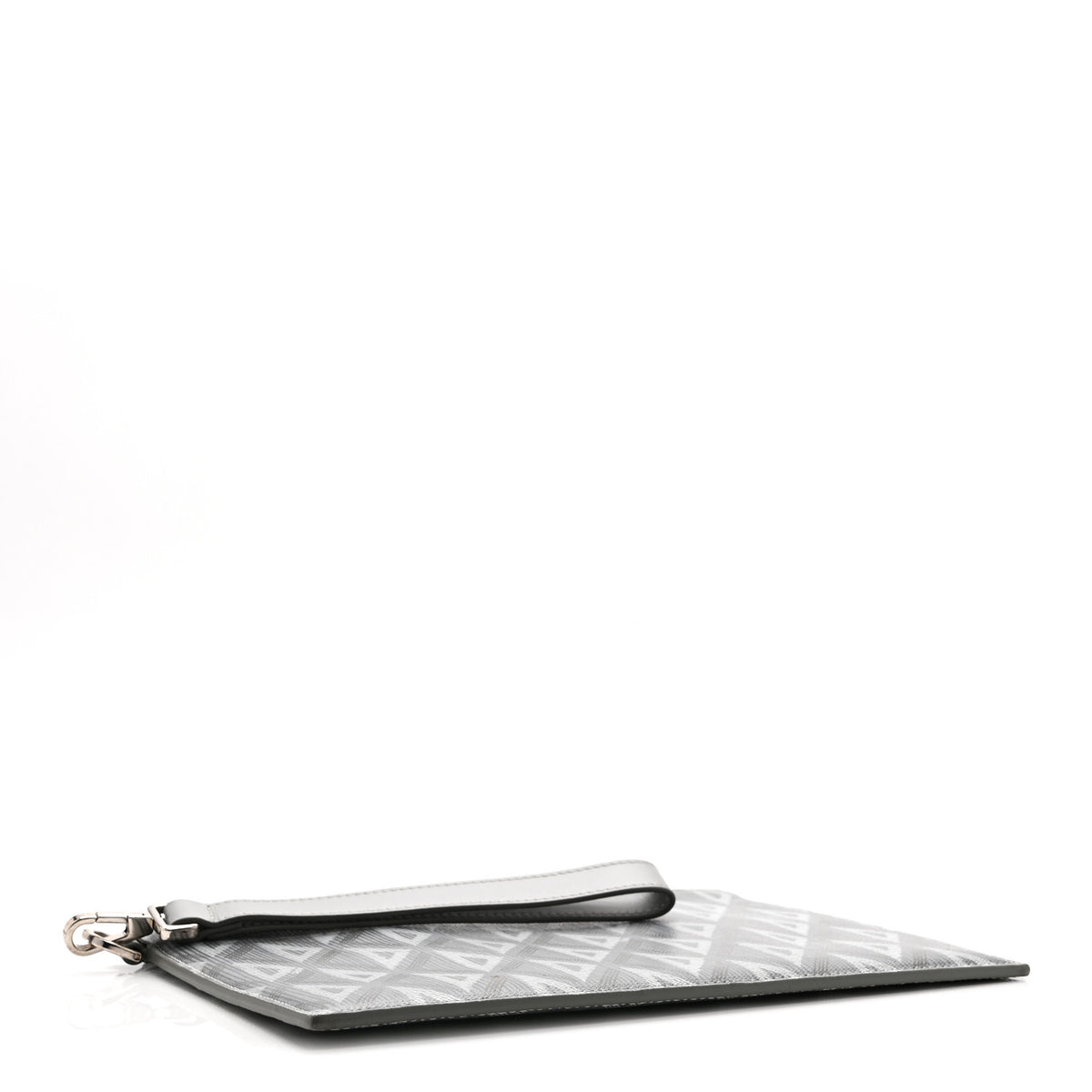 Christian Dior Coated Canvas CD Diamond Pouch Grey 4 of 11