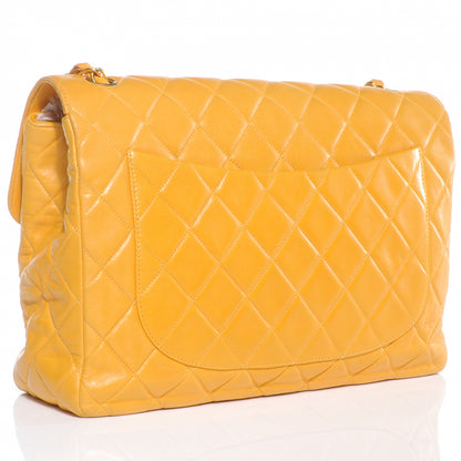 Chanel Lambskin Jumbo Flap Mango 4 of 8