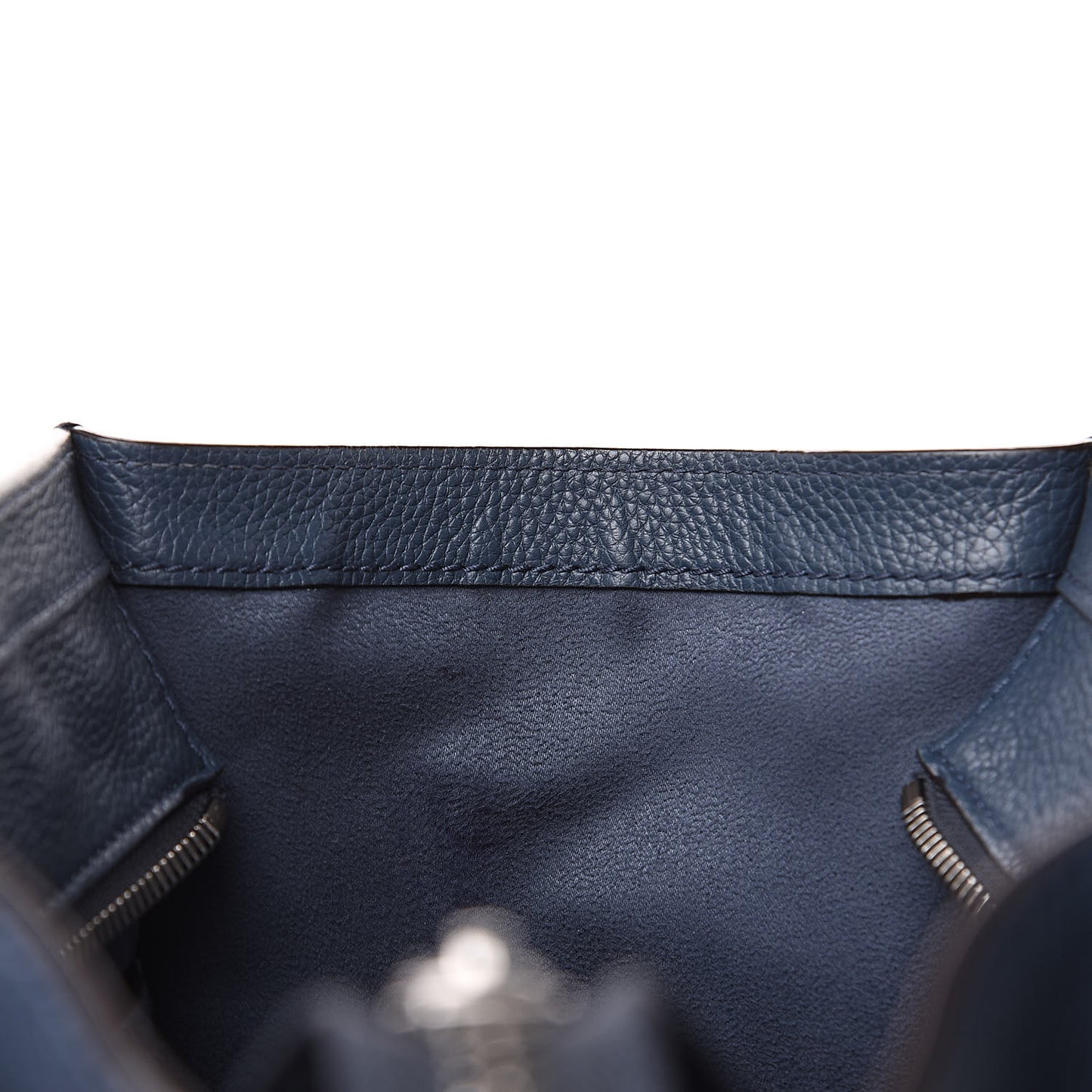 Drummed Calfskin Micro Luggage Orage
