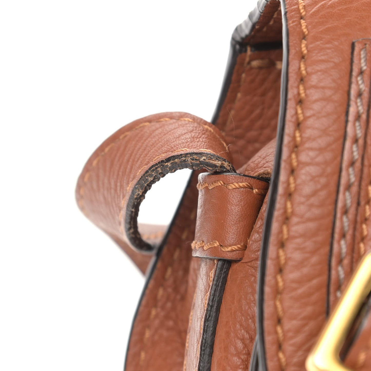 Calfskin Mini Marcie Round Crossbody Bag Tan