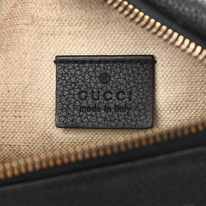 Gucci Grained Calfskin Small Logo Belt Bag Black 6 of 13