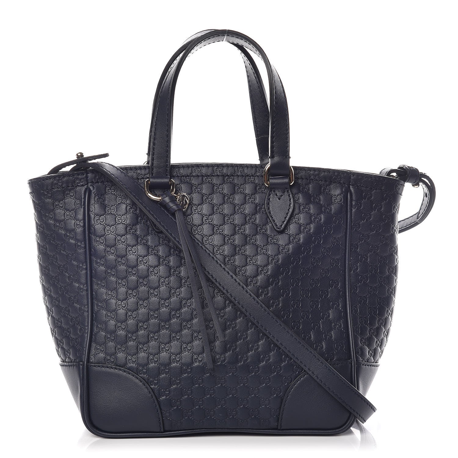 Gucci Microguccissima Small Bree Tote Navy 1 of 10