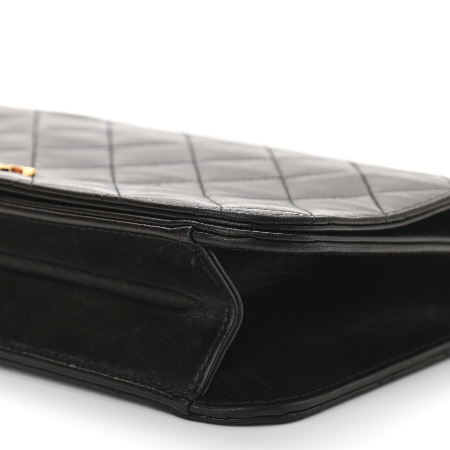 Chanel Lambskin Quilted Small Single Flap Black 9 of 11