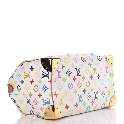 Louis Vuitton Monogram Multicolor Speedy 30 White 4 of 11